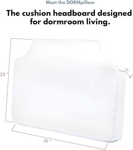 - New/Improved Cotton 'Wrinkle-Free' Cover. Portable Twin XL White Headboard Cus - 第 3/7 張圖片
