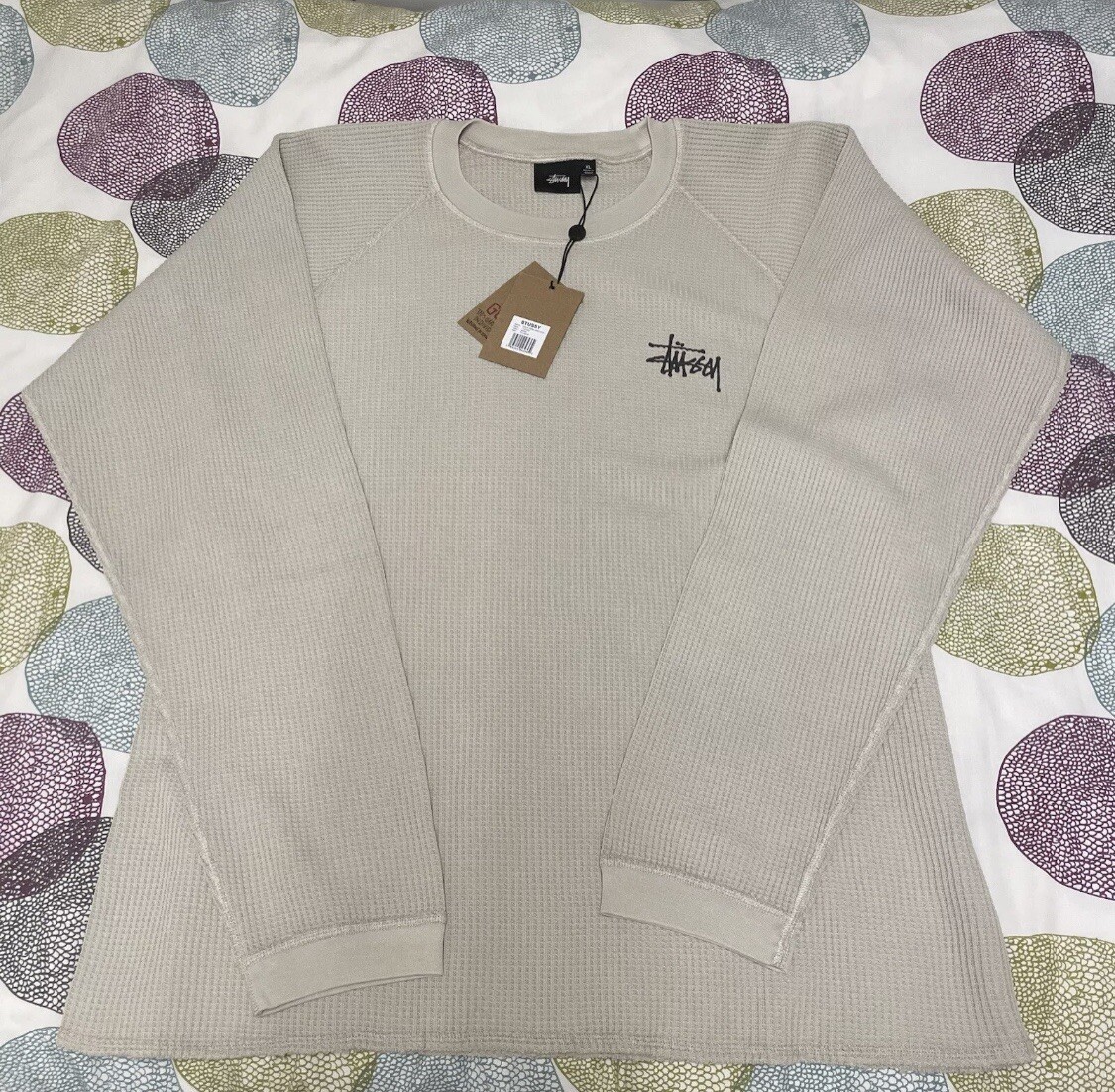 Stussy Raglan Bone Thermal L/S Crew (ALL SIZES AVAILABLE) | eBay Stussy Raglan Bone Thermal L/S Crew (ALL SIZES AVAILABLE) | eBay