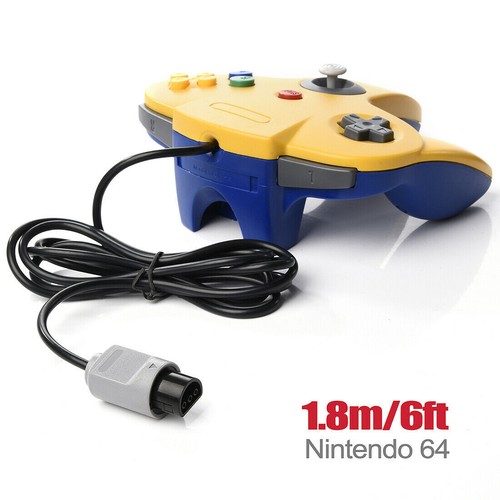 Wired Classic Controller Joystick For Nintendo 64 N64 Console,N64 Rumble Pack US - Picture 17 of 87