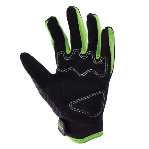 Youth Kids Chest Protector Helmet Green Gloves Goggles Child Combo DOT ATV UTV - Picture 12 of 17