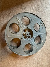 Vintage 35mm metal film reel