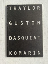 Jean-Michel Basquiat Philip Guston Bill Traylor Komarin John McEnroe Catalogue
