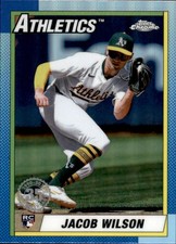 Jacob Wilson [Orange Refractor] #90CB-18 Prices | 2025 Topps