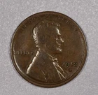 1912-D "Lincoln" Bronze One-Cent Coin, Very Good