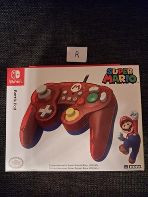 Hori Battle Pad - Mario - Nintendo Switch - ROT/RED - Kabelgebunden - NEU & OVP