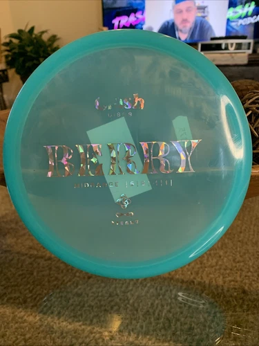 Clash Discs Steady Ring Berry 175 G Seafoam Silver Midrange Golf Disc 5 5 -1 1