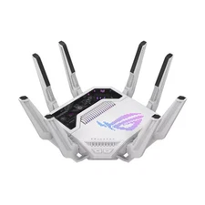 ASUS - ROG Rapture GT-BE19000AI Tri-Band Wi-Fi 7 Gaming Router - White