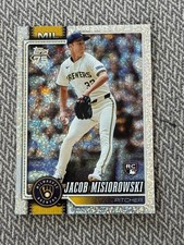 2026 Topps Series 1 Celebration Jacob Misiorowski RC Confetti Foil #10 Brewers