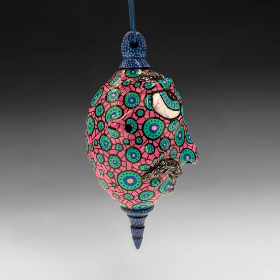 Handmade Face Jug Ornament - Ben Gufford Ceramics - Image 2 of 4