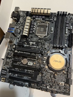 ASUS Z97-A LGA1150 DDR3 ATX Motherboard *Not working read description*