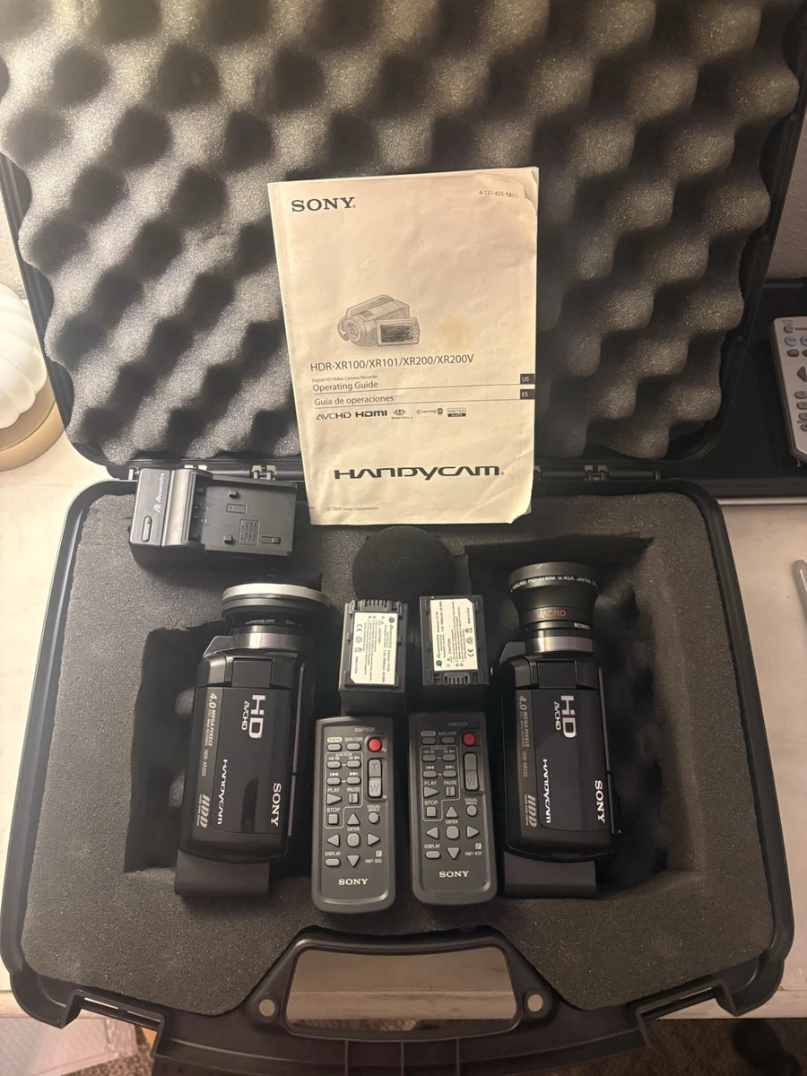 Sony Handycam Sony Hard Disk Drive (HDD) Camcorders for sale - eBay