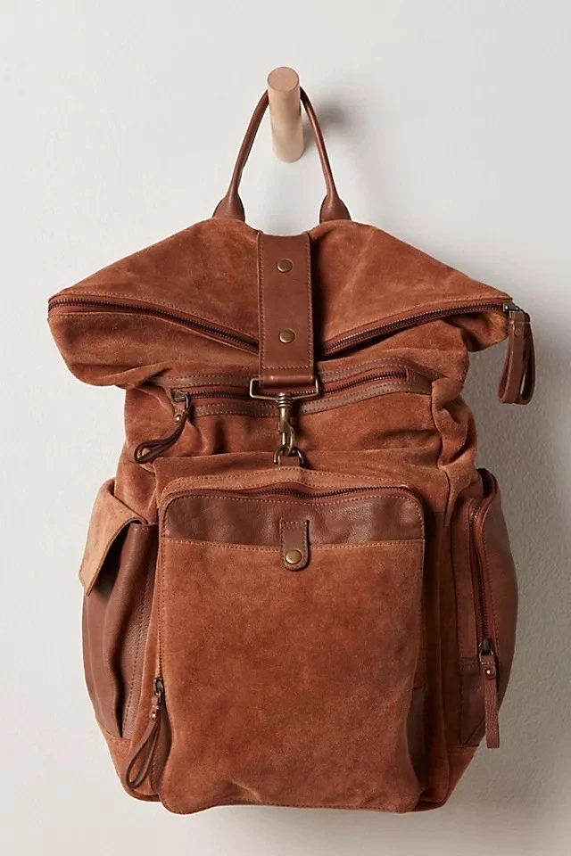 Free People Suede Exterior Large Bags & Handbags for Women  display picture 1