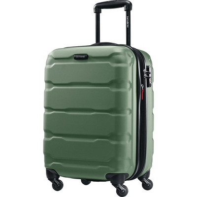 #ad Samsonite Omni Hardside Luggage 20 Spinner Army Green 68308 2209 $69.00