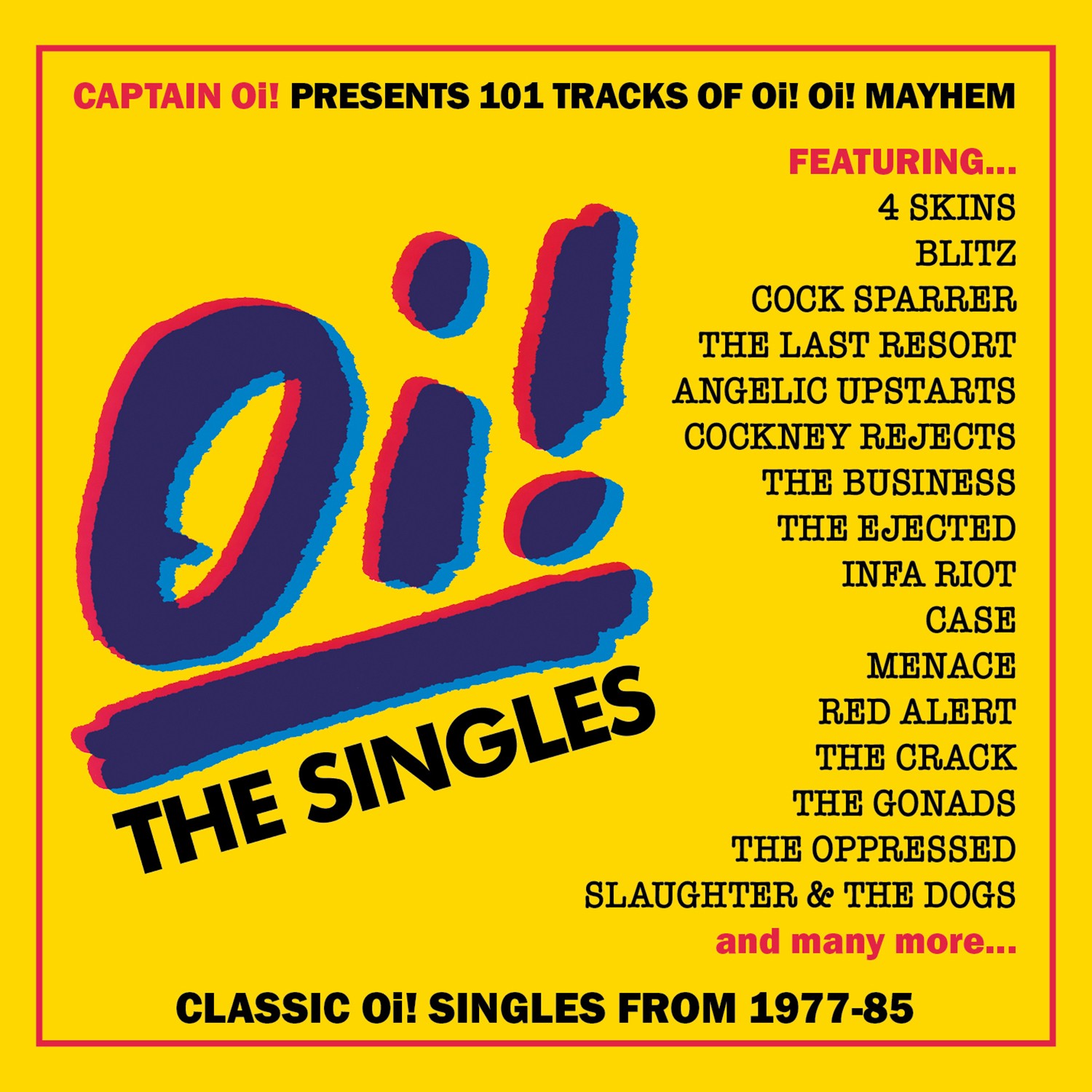 Various Artists Oi! The Singles (CD) Box Set