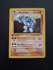 Pokemon German 1st Edition Base Set Machoke/maschock NM 34/102