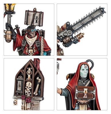 11x Santificadores + Fichas De Cartas – Kill Team Blood Zeal – Warhammer Adepta Sororitas