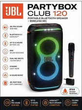JBL 120 PartyBox Club Portable Party Speaker ...