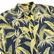 Tommy Bahama Men s XL 100 Silk Short Sleeve Tropical Hawaiian Button-Up