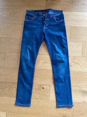 Corneliani Jeans *  blau * W 35 * weicher Stoff * sehr guter Zustand