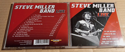 Steve Miller Band   Live   CD    -   (JGD297)