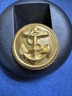 Civil War Navy Chief Petty Officer's Coat Button, by Scovill Mfg. Co. #66
