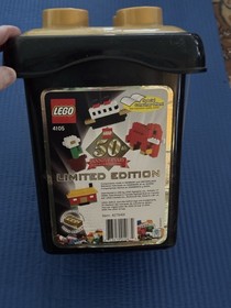 NEW LEGO Limited Edition 50th Anniversary 500 Piece Set With Gold Bricks #4105