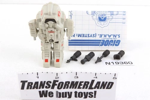 SNAKE Battle Armor Vehicles v1 1983 100% Complete GI Joe ARAH