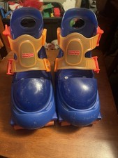 Vintage Fisher Price adjustable roller/inline skates, youth size