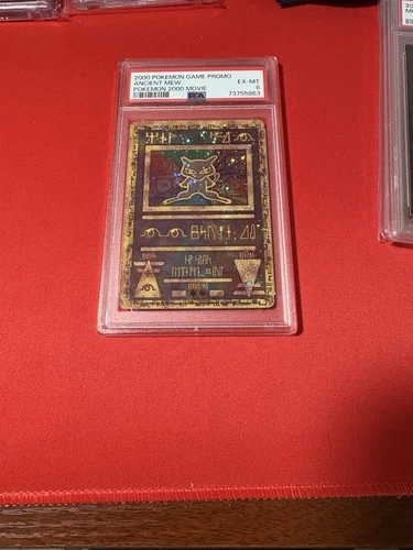 2000 POKEMON GAME MOVIE POKEMON 2000 MOVIE ANCIENT MEW PSA 6
