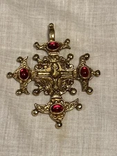 Alva Museum Replicas Amulet Cyrillic Cross Pendant Smithsonian Institute