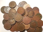 50 pcs. FULL ROLL 1906 INDIAN HEAD CENT
