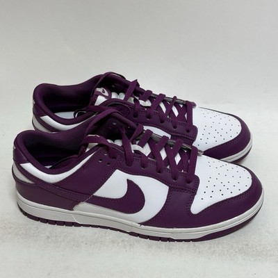 Nike Dunk Low Viotech Men Shoes 13 US Purple White Sneakers Leather DV0833 107