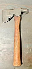 VINTAGE PLUMB CARPENTER ROOFING HATCHET HAMMER W ORIGINAL HANDLE