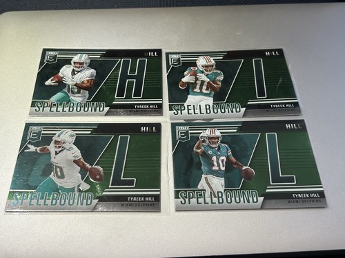 Tyreek Hill [Green] #4 2024 Panini Donruss Elite Spellbound card