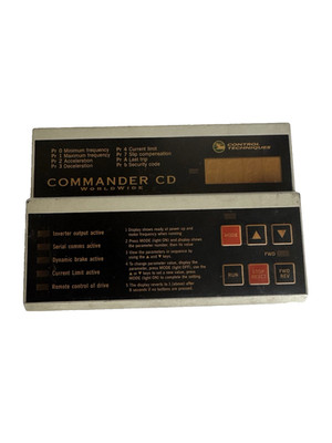Control Techniques DCN  Commander CD Interface