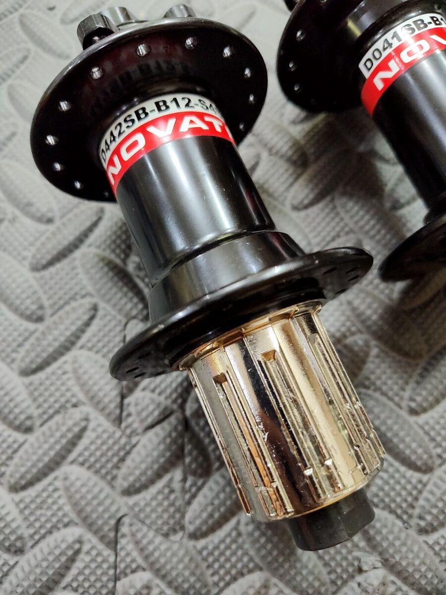 売れ筋アイテムラン novatec boostハブ MTB 前後セット パーツ - www