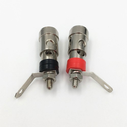 5 PAIRS Speaker Audio AMP Terminal Binding Post Spring Loaded Type Nickel plated - Picture 10 of 12