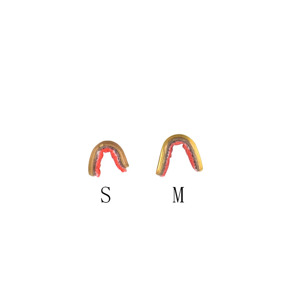 Archery String Nocking Points Brass Nock Buckle Clips Shoot Bow String Protecter - Image 3 of 4