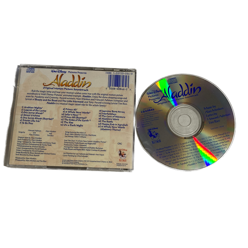 Aladdin Original Motion Picture Soundtrack (1992), Audio CD, Walt Disney, Menken - Picture 2 of 4
