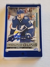 2018-19 Upper Deck #219 Anthony Cirelli Young Guns Buybacks Autograph /71 Auto