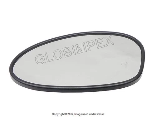 BMW (2006-2009) Door Mirror Glass Heated Left (Driver Side) OEM S-TEC