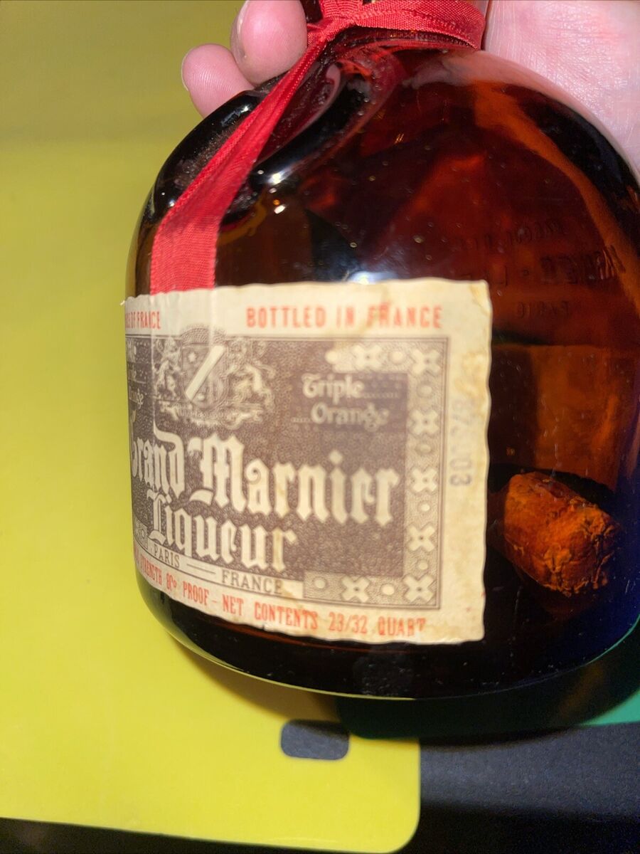 Vintage Antique Grand Marnier Bottle Empty Bottle Quart | eBay Vintage Antique Grand Marnier Bottle Empty Bottle Quart | eBay