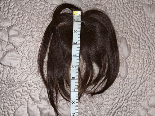 Think Pink Collection wig hair topper dark brown NWOT - Picture 4 of 5