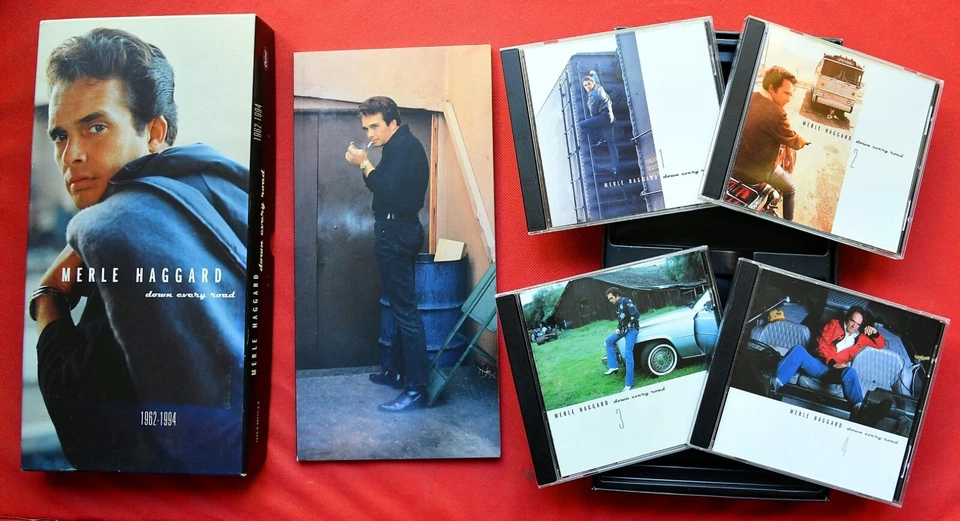 Merle Haggard – Down Every Road (1962-1994) - BOX SET - 4x CD / BOOK - COUNTRY - Bild 4 von 4
