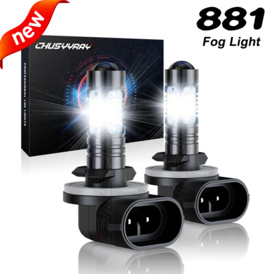 2x Super Power 881 862 886 898 LED Fog Light Driving Lamp 55W - Foto 9