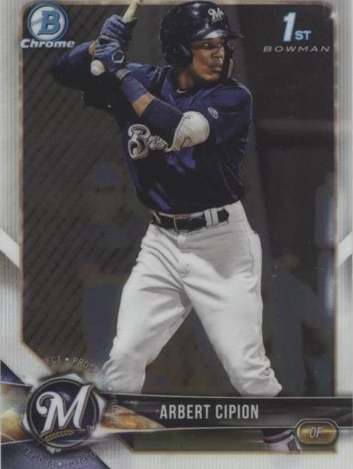 2018 Bowman Draft - Arbert Cipion #BDC-19 - 1 of 1