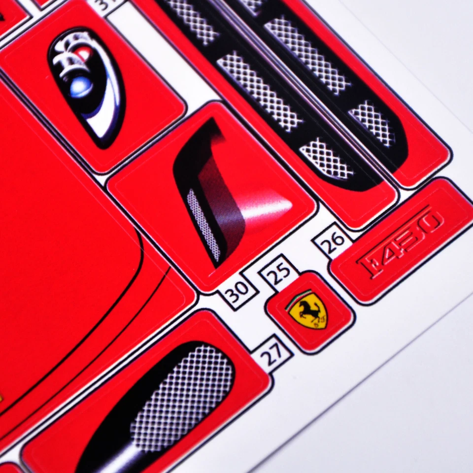 Replacement sticker for set 8671 Precut sticker - Image 3 of 4