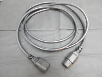 8 FOOT FLEXIBLE COMPUTER POWER CABLE EXTENSION CORD 250V 10A - FAST SHIPPING