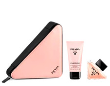 PRADA PARADOXE EDP 0.23 fl.oz 7ml BODY LOTION 50ml 1.6 fl.oz +POUCH BAG 3pc SET