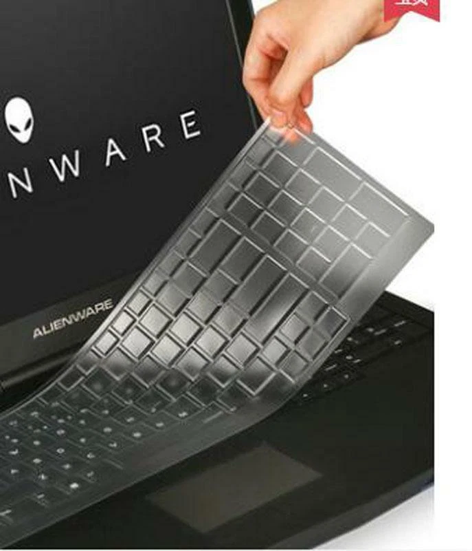TPU Keyboard Skin Cover Protector For Dell Alienware M17R4 /17-R4 - Image 3 of 4